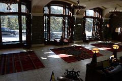 18C Banff Springs Hotel Entrance Reception Lobby